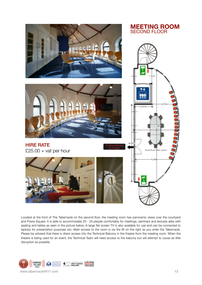 NEW Tabernacle info pack
