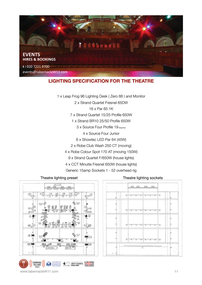 Tabernacle info pack