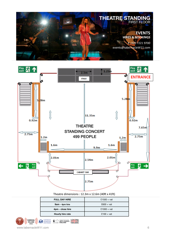 NEW Tabernacle info pack